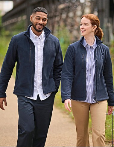 R-TRF618-Honestly Made Recycled Full Zip Fleece Jacket